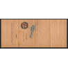4089/ Argentine (Argentina) Entier Stationery Bande pour journal newspapers wrapper 2c marron