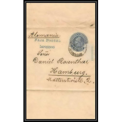 4100/ Argentine (Argentina) Entier Stationery Bande pour journal newspapers wrapper N°30 pour hamburg 