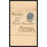 4100/ Argentine (Argentina) Entier Stationery Bande pour journal newspapers wrapper N°30 pour hamburg 