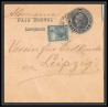 4105/ Argentine (Argentina) Entier Stationery Bande journal newspapers wrapper N°31 pour leipzig Allemagne (germany)