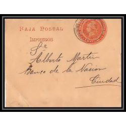 4111/ Argentine (Argentina) Entier Stationery Bande pour journal newspapers wrapper N°29 1905
