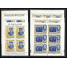 367e - RAS AL KHAIMA - MNH ** Mi N° 15 / 20 A (BLOC 4 / 6 A )Winston Churchill Roosevelt feuilles sheets