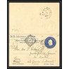 4120/ Argentine Argentina Entier Stationery postcard N°21 réponse JAVA 1900 Indonésie Indonesia via genova marseille