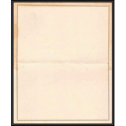4154/ Argentine (Argentina) Entier Stationery carte lettre letter card 2c overprint muestra neuf (mint) tb