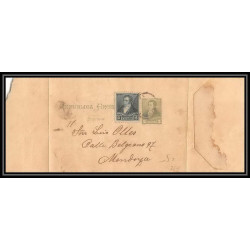 4176/ Argentine (Argentina) Entier Stationery Bande pour journal newspapers wrapper N°17