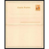 4182/ Argentine (Argentina) Entier Stationery carte lettre letter card N°13 neuf (mint) tb overprint muestra