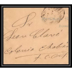 4191/ Argentine (Argentina) Entier Stationery Bande pour journal newspapers wrapper N°15 1892 