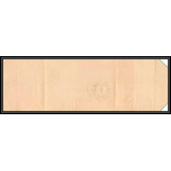 4192/ Argentine (Argentina) Entier Stationery Bande pour journal newspapers wrapper N°15 1893