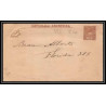 4211/ Argentine (Argentina) Entier Stationery Bande pour journal newspapers wrapper N°8 1889