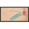 4241/ Argentine (Argentina) Entier Stationery Bande pour journal newspapers wrapper N°1 1889 pour new york usa