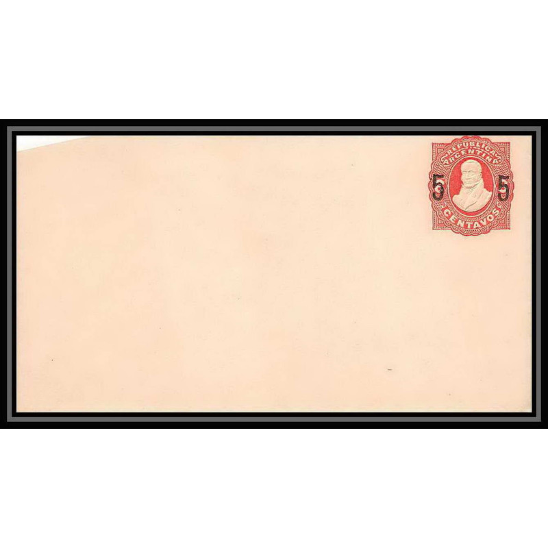4249/ Argentine (Argentina) Entier Stationery Enveloppe (cover) N°10 overprint neuf (mint) tb