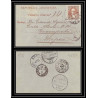 4251/ Argentine (Argentina) Entier Stationery carte lettre letter card N°2 guanajuato mexique mexico 1891 taxe