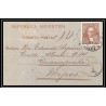4251/ Argentine (Argentina) Entier Stationery carte lettre letter card N°2 guanajuato mexique mexico 1891 taxe
