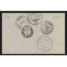 4251/ Argentine (Argentina) Entier Stationery carte lettre letter card N°2 guanajuato mexique mexico 1891 taxe