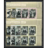 368b - Fujeira MNH ** Mi N° 60 / 67 A bloc 4 Winston Churchill Coin de feuille cote 22 euros
