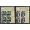 368b - Fujeira MNH ** Mi N° 60 / 67 A bloc 4 Winston Churchill Coin de feuille cote 22 euros