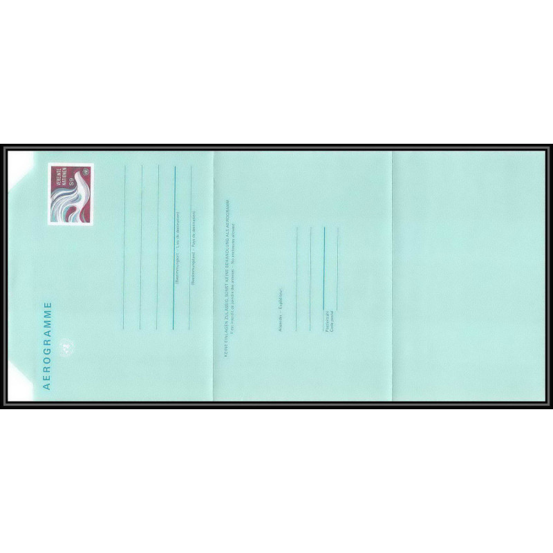 4284/ Nations Unies (united nations) Entier Stationery Aérogramme air letter 1982 neuf (mint) tb