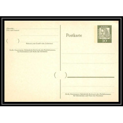 4544 10p vert durer neuf tb carte postale Allemagne (germany bund) Entier postal Stationery