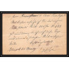 4554 Biberach 5p lillas 1889 carte postale Allemagne (germany) Entier postal Stationery