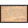 4559 stettin 5p lillas 1882 carte postale Allemagne (germany) Entier postal Stationery