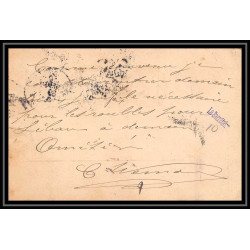 4565 Burtscheid 5p lillas 1889 carte postale Allemagne (germany) Entier postal Stationery