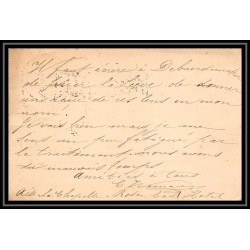 4567 Burtscheid 5p lillas 1889 carte postale Allemagne (germany) Entier postal Stationery