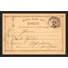 4571 chemitz 1875 carte postale Allemagne (germany) Entier postal Stationery