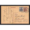 4582 dresden + complement 1920 carte postale Allemagne (germany) Entier postal Stationery