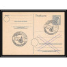 4589 deutsche post 1948 frankfurt carte postale Allemagne (germany) Entier postal Stationery