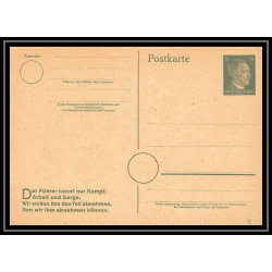 4593 deutsche reich hitler 5p neuf tb carte postale Allemagne (germany) Entier postal Stationery