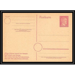 4595 deutsche reich hitler 6p neuf tb carte postale Allemagne (germany) Entier postal Stationery