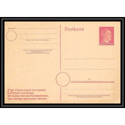 4596 deutsche reich hitler 6p neuf tb carte postale Allemagne (germany) Entier postal Stationery