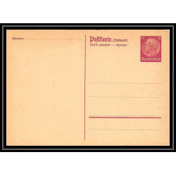4602 deutsche reich hindenburg 15p neuf tb carte postale Allemagne (germany) Entier postal Stationery