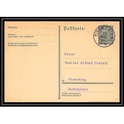 4604 deutsche reich hindenburg 6p carte postale Allemagne (germany) Entier postal Stationery