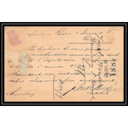 4609 bayern 1881 Nuremberg carte postale Allemagne (germany) Entier postal Stationery