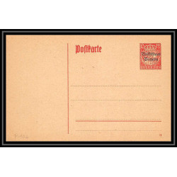 4612 bayern surcharge tb neuf carte postale Allemagne (germany) Entier postal Stationery