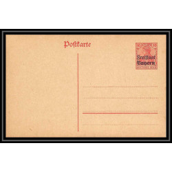 4613 bayern surcharge tb neuf carte postale Allemagne (germany) Entier postal Stationery