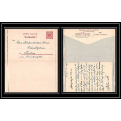 4824 10pf rouge reichpost neuf tb carte lettre Allemagne (germany) Entier postal Stationery