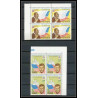 371i - Yemen kingdom MNH ** Mi N° 585 /589 A bloc 4 Kennedy Luther King lincol liberty statue 