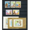 371k - Yemen kingdom MNH ** Mi N° 585 / 589 A + bloc N° 130 /132 Kennedy Luther King lincol liberty statue 