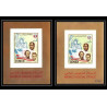 372 - Yemen kingdom MNH ** Mi bloc N° 131 B error : number on the left and aon the right Kennedy / Luther King lincoln