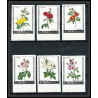 377 - Manama MNH ** Mi N° 170 / 175 B non dentelé (Imperf) fleurs flowers Roses