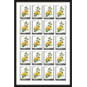 377c - Manama MNH ** Mi N° 170 / 175 B non dentelé (Imperf) fleurs flowers Roses feuilles sheets
