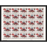 380d - Yemen kingdom MNH ** Mi N° 341 / 343 A overprint jordan relief fund fleurs flowers Roses feuilles sheets