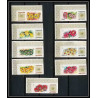 382 - Fujeira MNH ** Mi N° 381 / 389 A fleurs (fleur flower wild flowers) Roses rosen non dentelé (Imperf) 