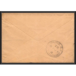 78511 N°181 pasteur enveloppe Pneumatique 1928 france