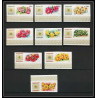 382z - Fujeira MNH ** Mi N° 381 / 389 A fleurs (fleur flower wild flowers) Roses rosen non dentelé (Imperf) 