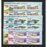 385a Umm al Qiwain MNH ** Mi N° 305 / 313 A avion (plane planes avions) Overprint apollo 8 espace (space) christmas