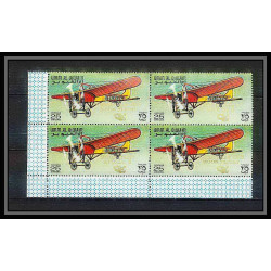 385a Umm al Qiwain MNH ** Mi N° 305 / 313 A avion (plane planes avions) Overprint apollo 8 espace (space) christmas
