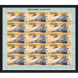 385b Umm al Qiwain MNH ** Mi N° 305 / 313 A planes avions Overprint apollo 8 espace (space) feuilles sheets COTE 285 eur